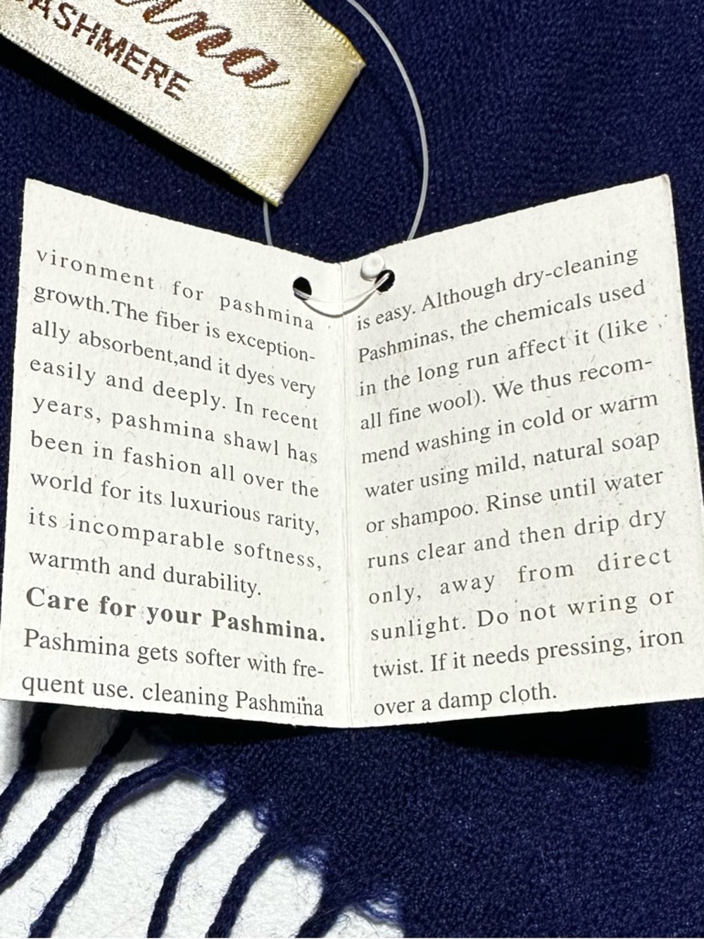 LUXE CASHMERE PASHMINA Wrap Shawl Fringe Minimalist Soft Sheer - Picture 7 of 7